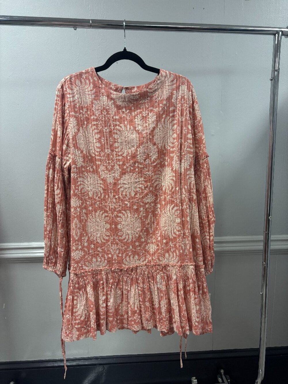 Rose Gilded Palm Khai Mini Dress